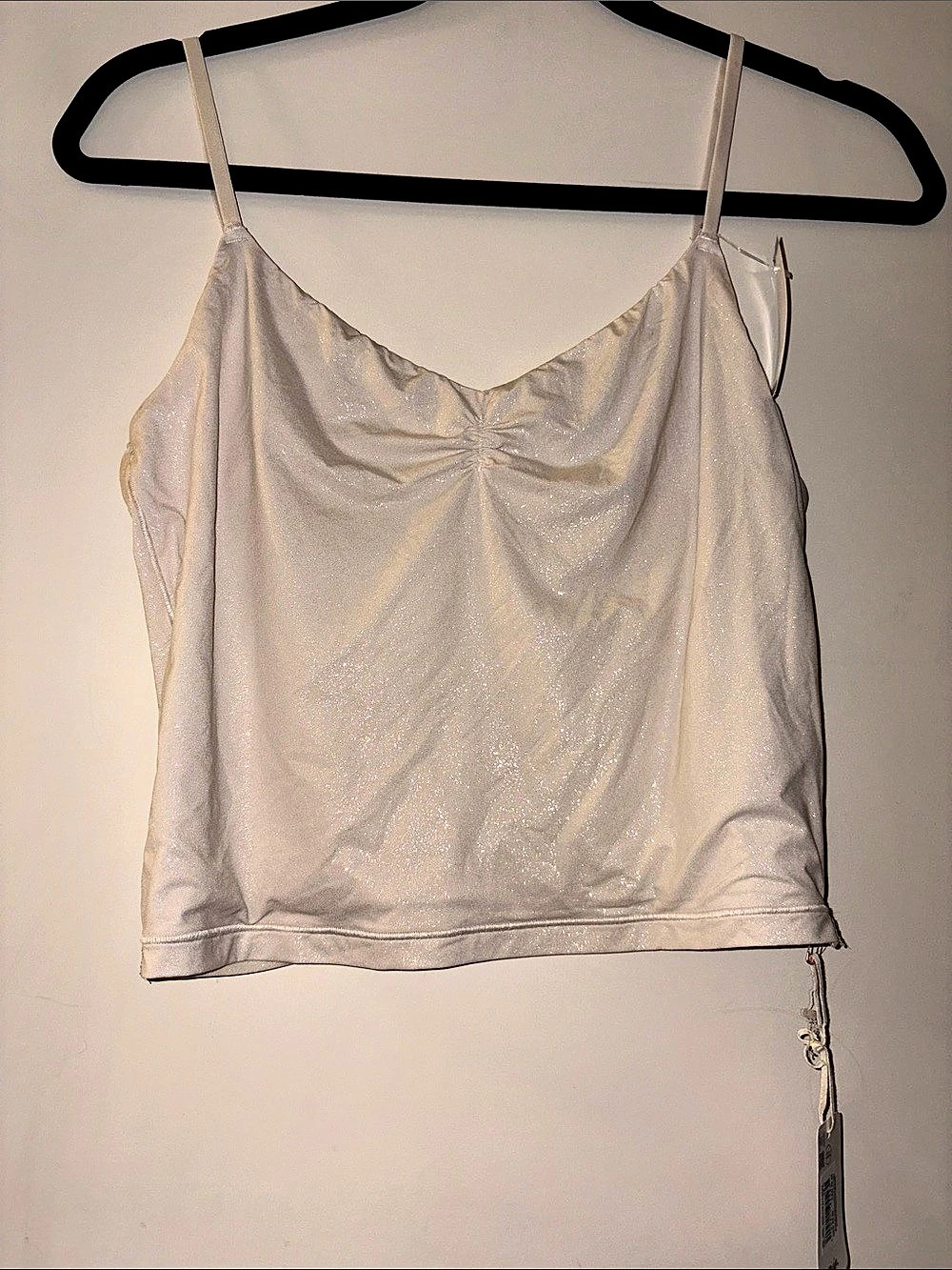 Aerie Smoothiez Shimmer Camisole in Pink Size Large NWT